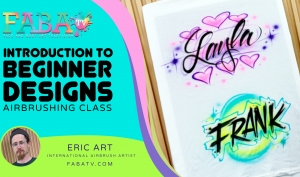 Airbrush Class Intro to Beginner Designs
